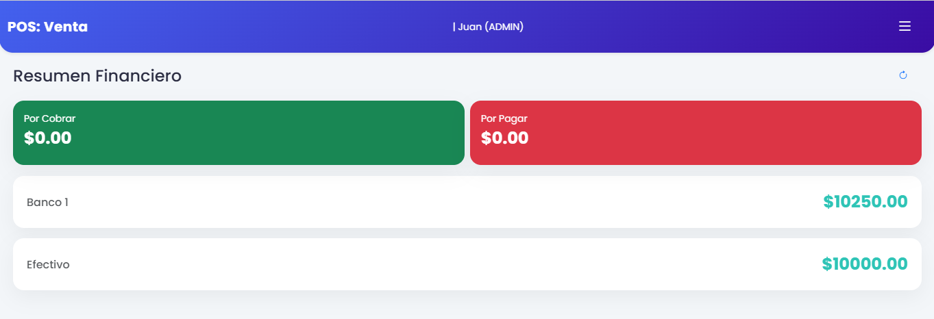 Resumen Financiero Jip Control